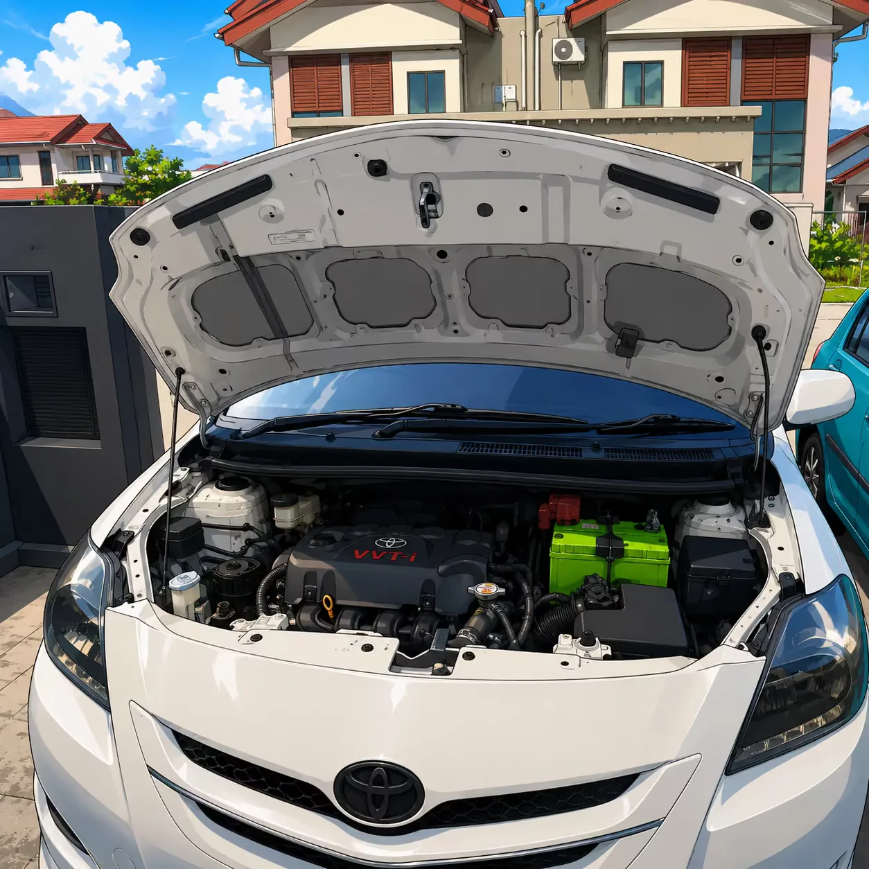 A TY Leo Battery job in progress in Kuching or Kota Samarahan